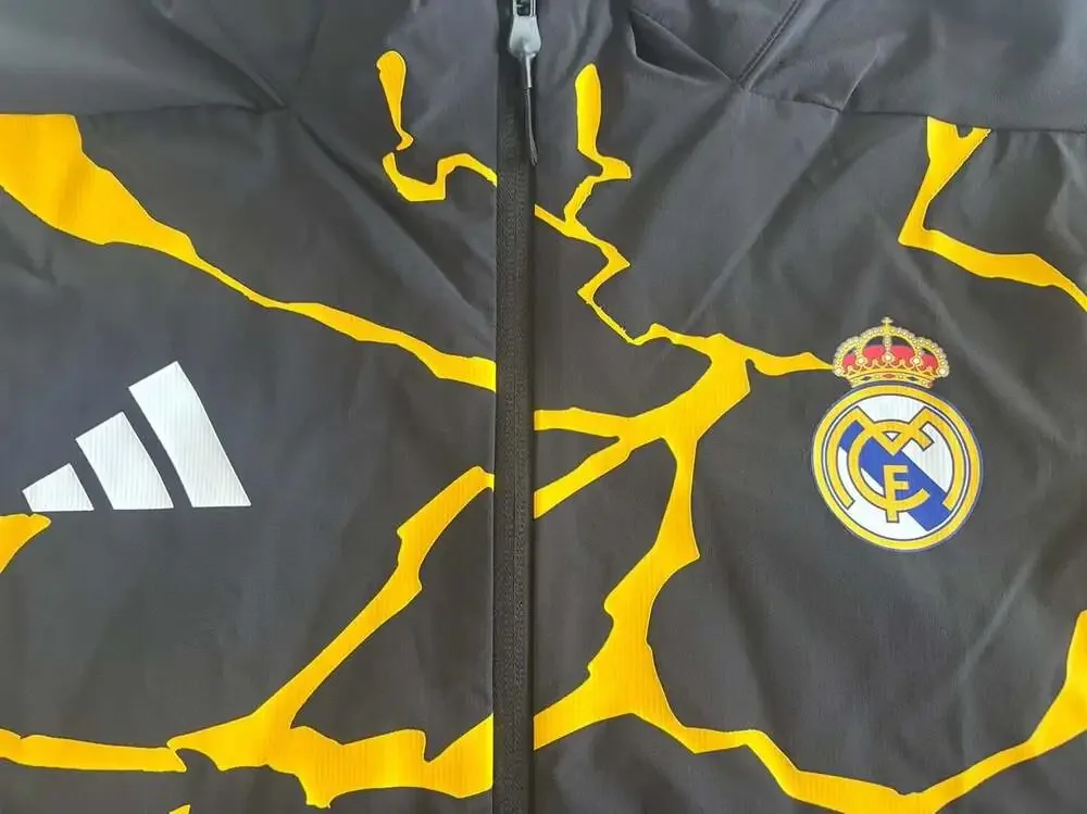 Adidas Real Madrid Marvel Anthem Jacket Black XL